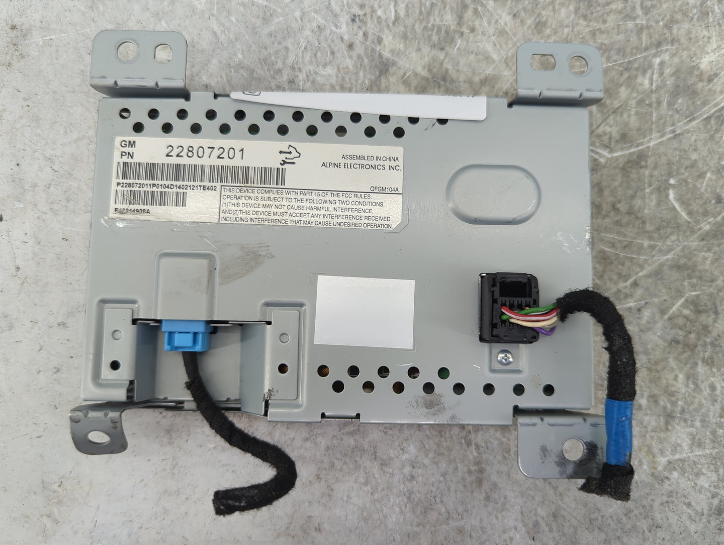2012-2017 Chevrolet Equinox Information Display Screen 1467790 - Oemusedautoparts1.com