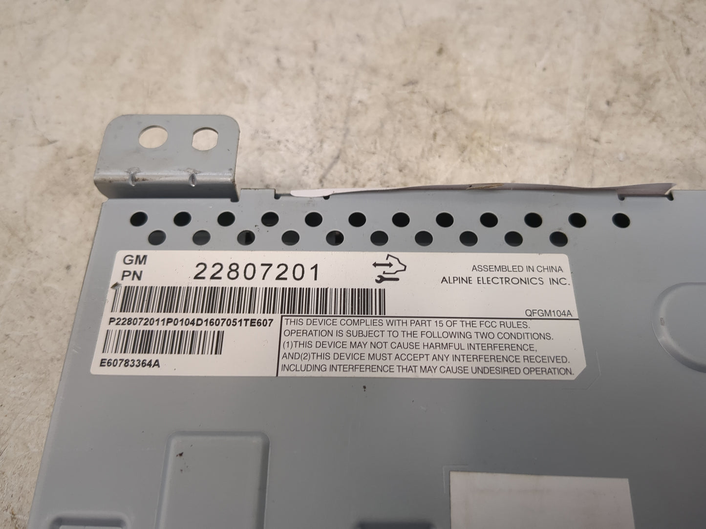 2012-2017 Chevrolet Equinox Information Display Screen 1468339 - Oemusedautoparts1.com