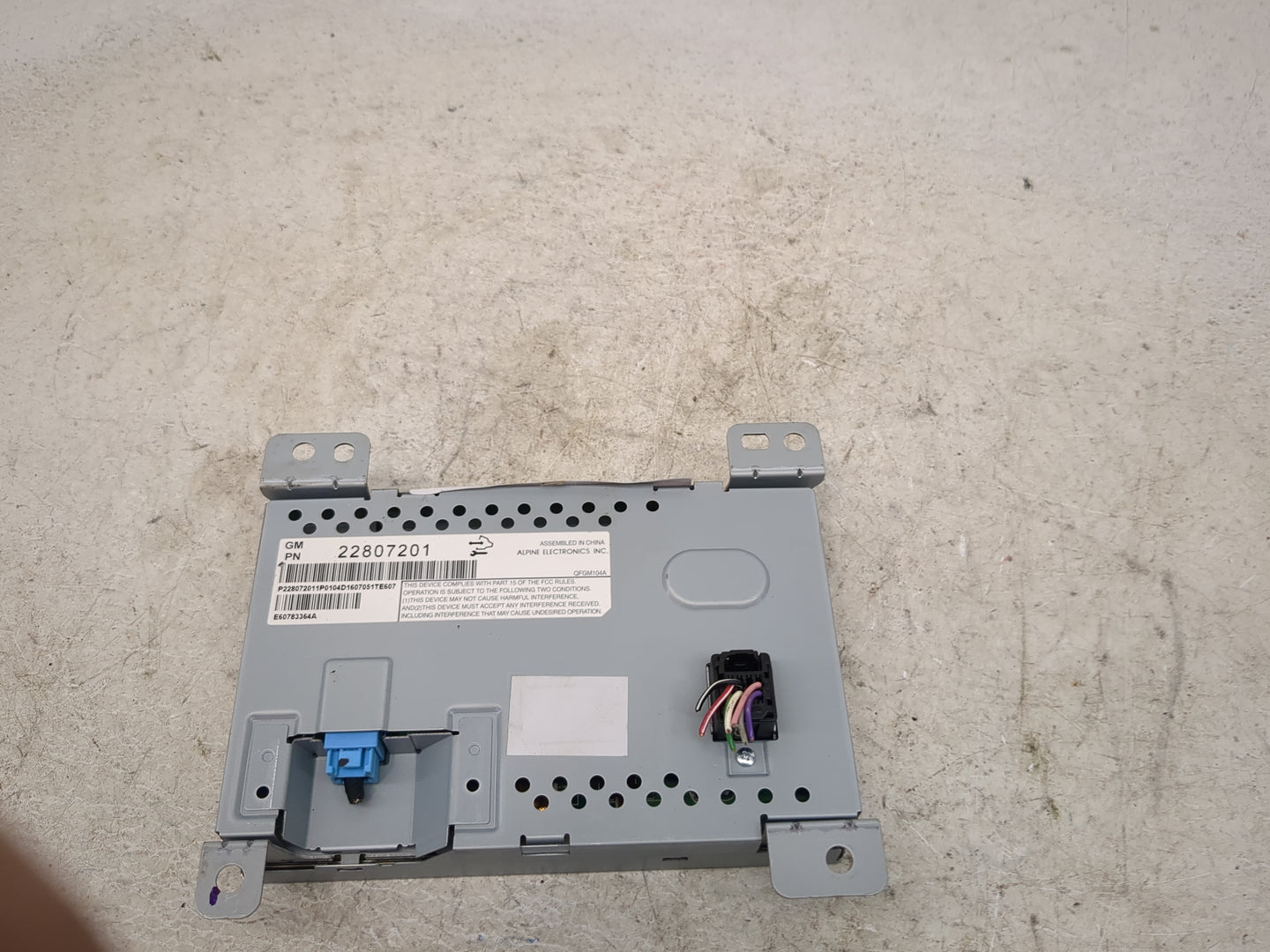 2012-2017 Chevrolet Equinox Information Display Screen 1468339 - Oemusedautoparts1.com