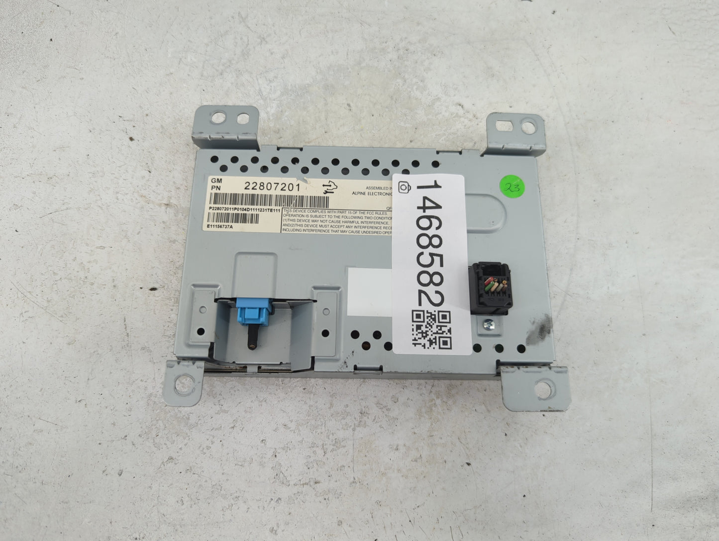 2012-2017 Chevrolet Equinox Information Display Screen 1468582 - Oemusedautoparts1.com