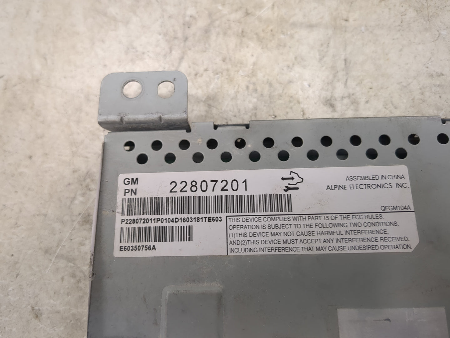 2012-2017 Chevrolet Equinox Information Display Screen 1468729 - Oemusedautoparts1.com