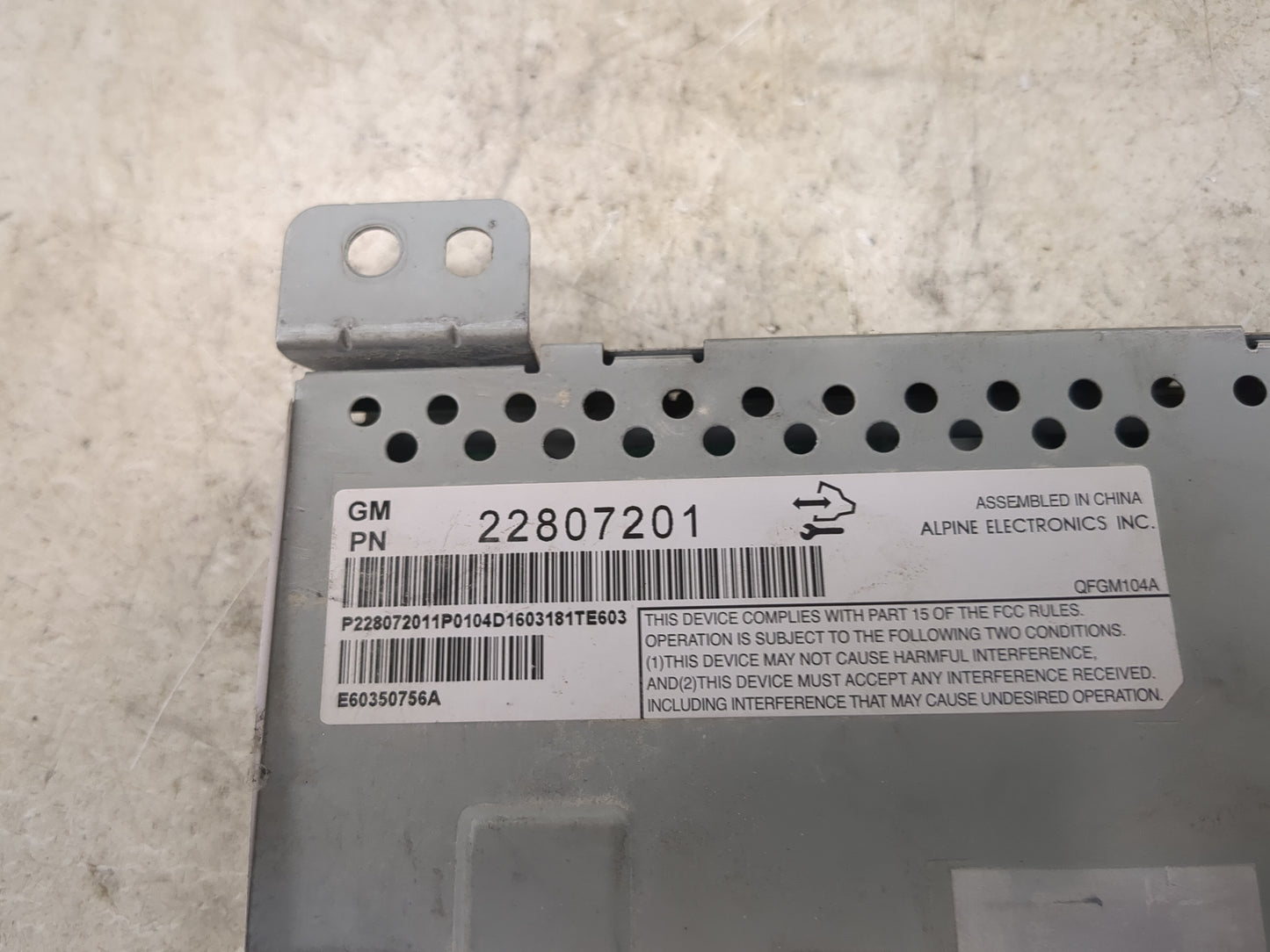 2012-2017 Chevrolet Equinox Information Display Screen 1468729 - Oemusedautoparts1.com