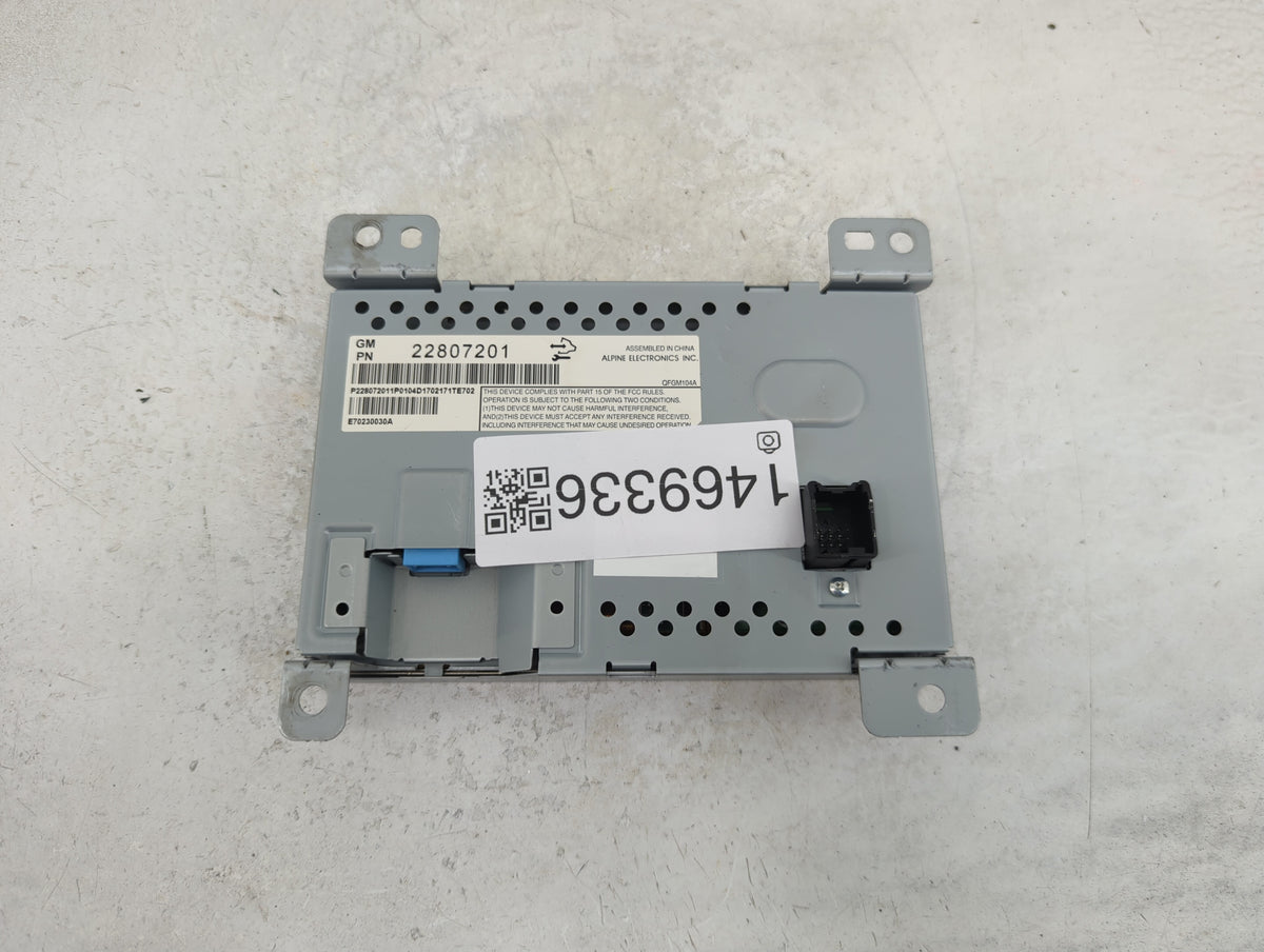 2012-2017 Chevrolet Equinox Information Radio Display Screen 1469336 - Oemusedautoparts1.com