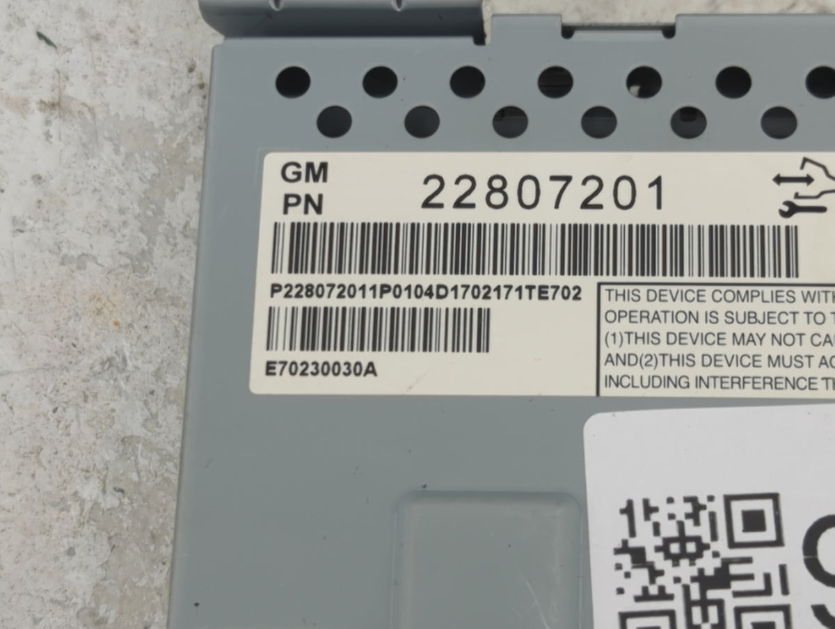 2012-2017 Chevrolet Equinox Information Radio Display Screen 1469336 - Oemusedautoparts1.com