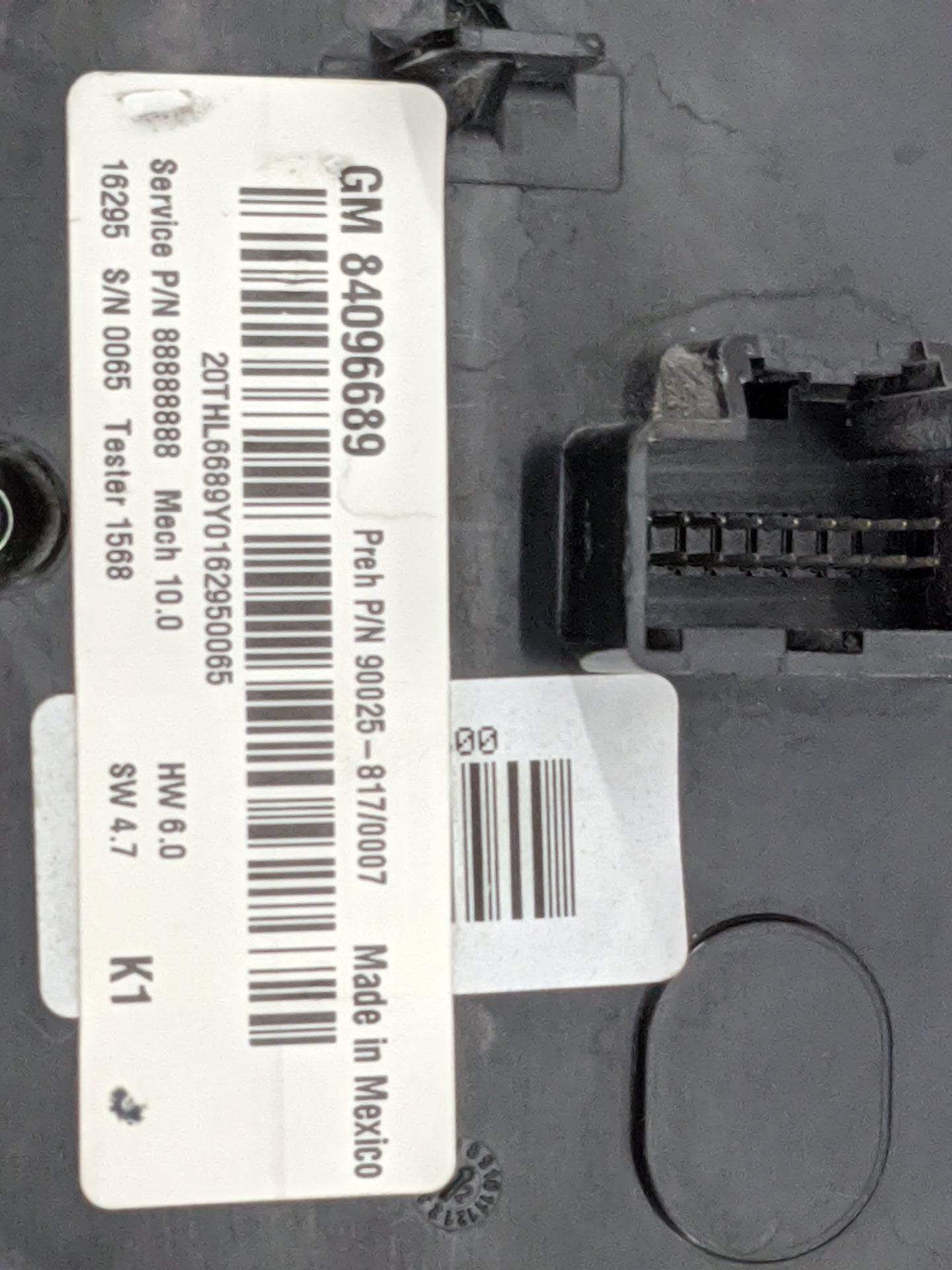2017 Chevrolet Equinox Climate Control Module Temperature AC/Heater Replacement P/N:84096689 90025-817/0007 Fits OEM Used Au