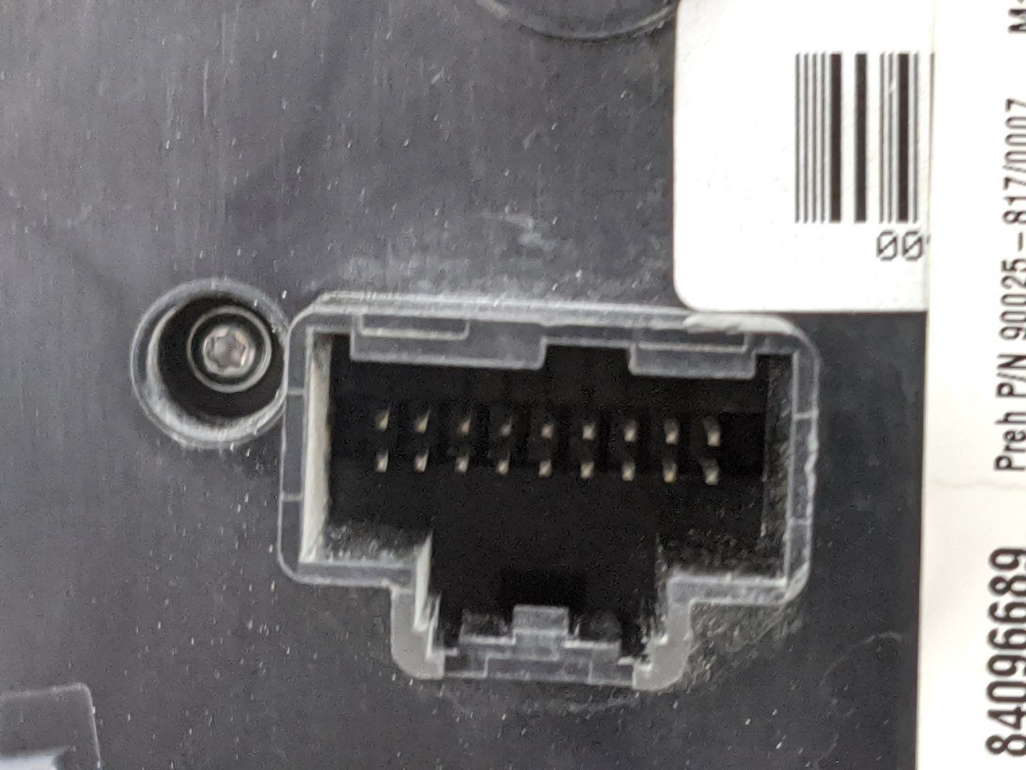 2017 Chevrolet Equinox Climate Control Module Temperature AC/Heater Replacement P/N:84096689 90025-817/0007 Fits OEM Used Au