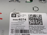 2016-2017 Chevrolet Equinox Radio AM FM Cd Player Receiver Replacement P/N:84064074 GA-130-COLR-NT Fits Fits 2016 2017 OEM U