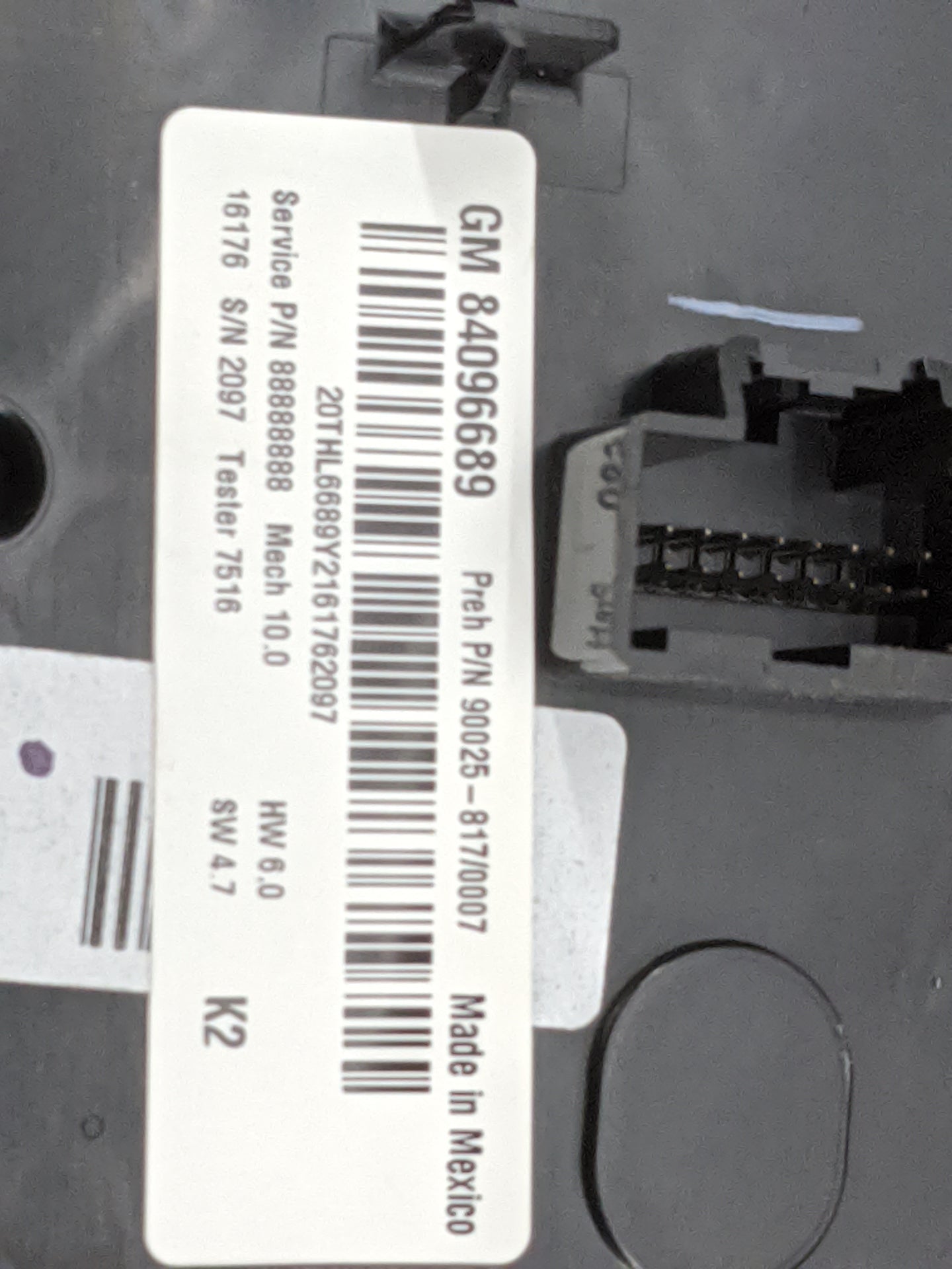 2016-2017 Chevrolet Equinox Radio Control Panel 1478277 - Oemusedautoparts1.com