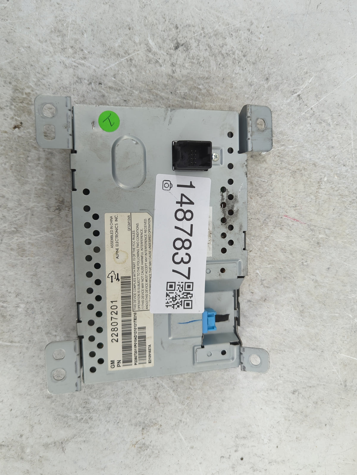 2012-2017 Chevrolet Equinox Information Radio Display Screen 1487837 - Oemusedautoparts1.com