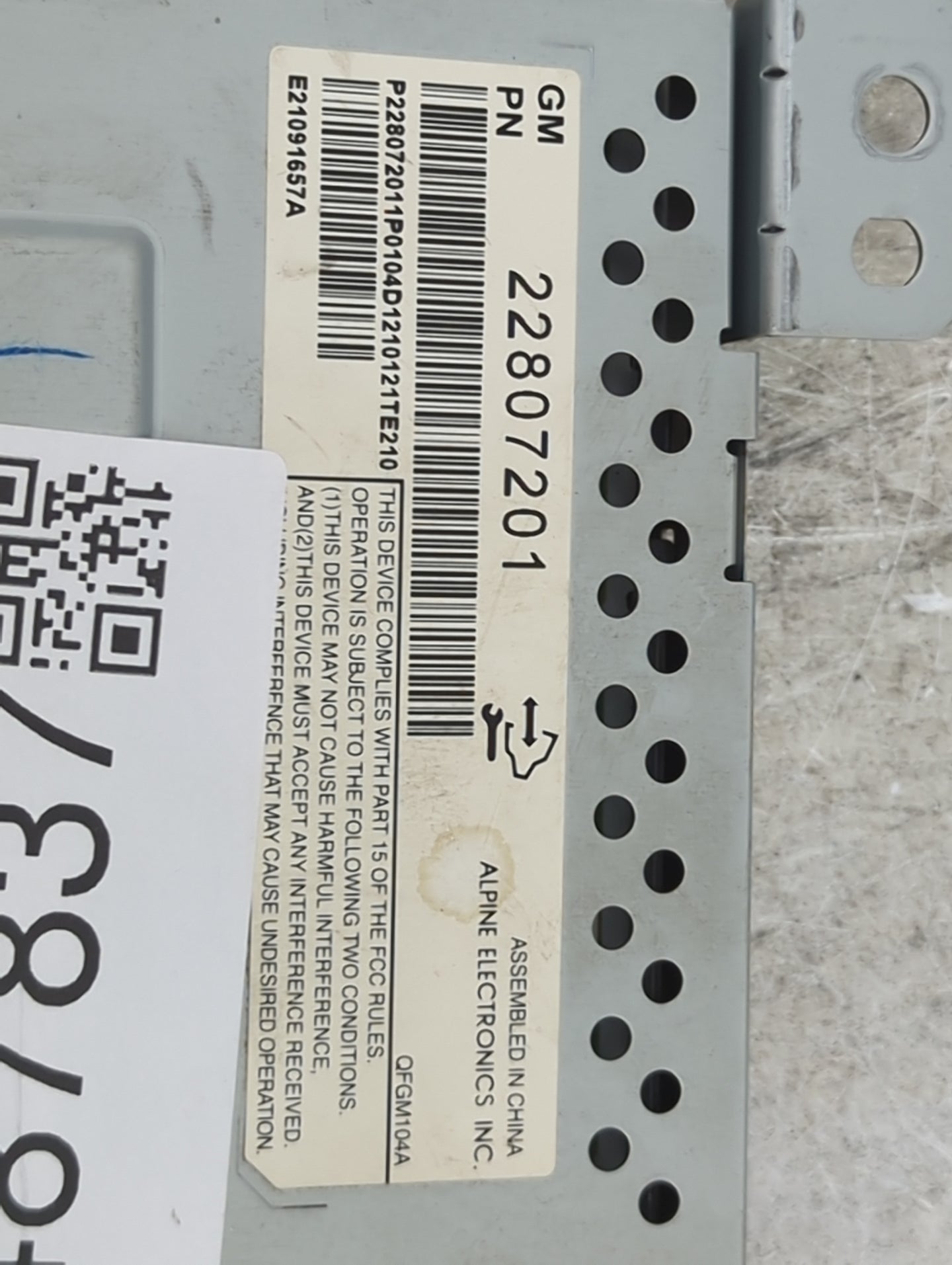 2012-2017 Chevrolet Equinox Information Display Screen 1487837 - Oemusedautoparts1.com