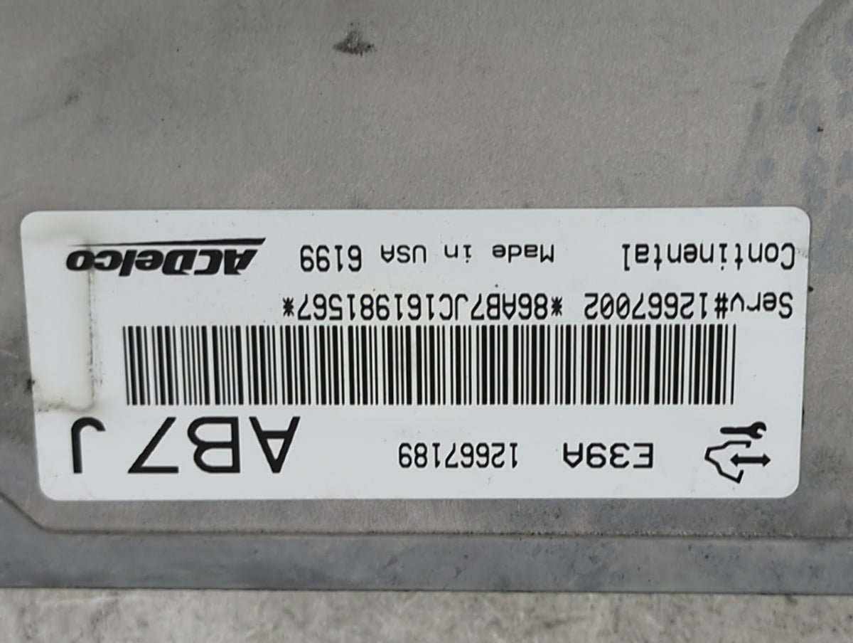 2017 Chevrolet Equinox PCM Engine Control Computer ECU ECM PCU OEM P/N:12667002 12667189, E39A, AB7J Fits Fits 2018 2019 202