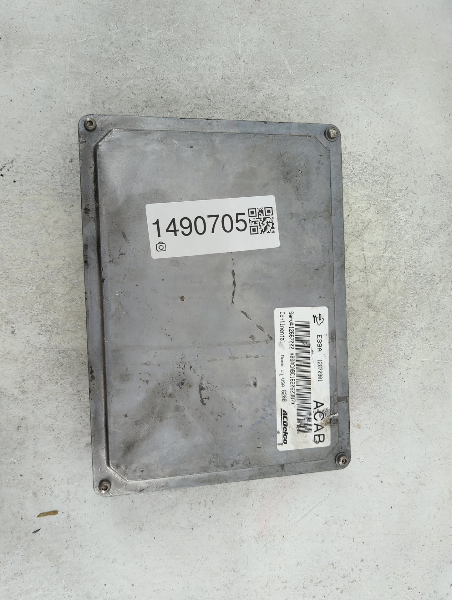2017 Chevrolet Equinox PCM Engine Control Computer ECU ECM PCU OEM P/N:12667002 12670801, 86ACABC16206238 Fits Fits 2018 201