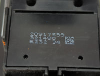 2010-2017 Chevrolet Equinox Master Power Window Switch Replacement Driver Side Left P/N:20917599 231480 Fits OEM Used Auto P