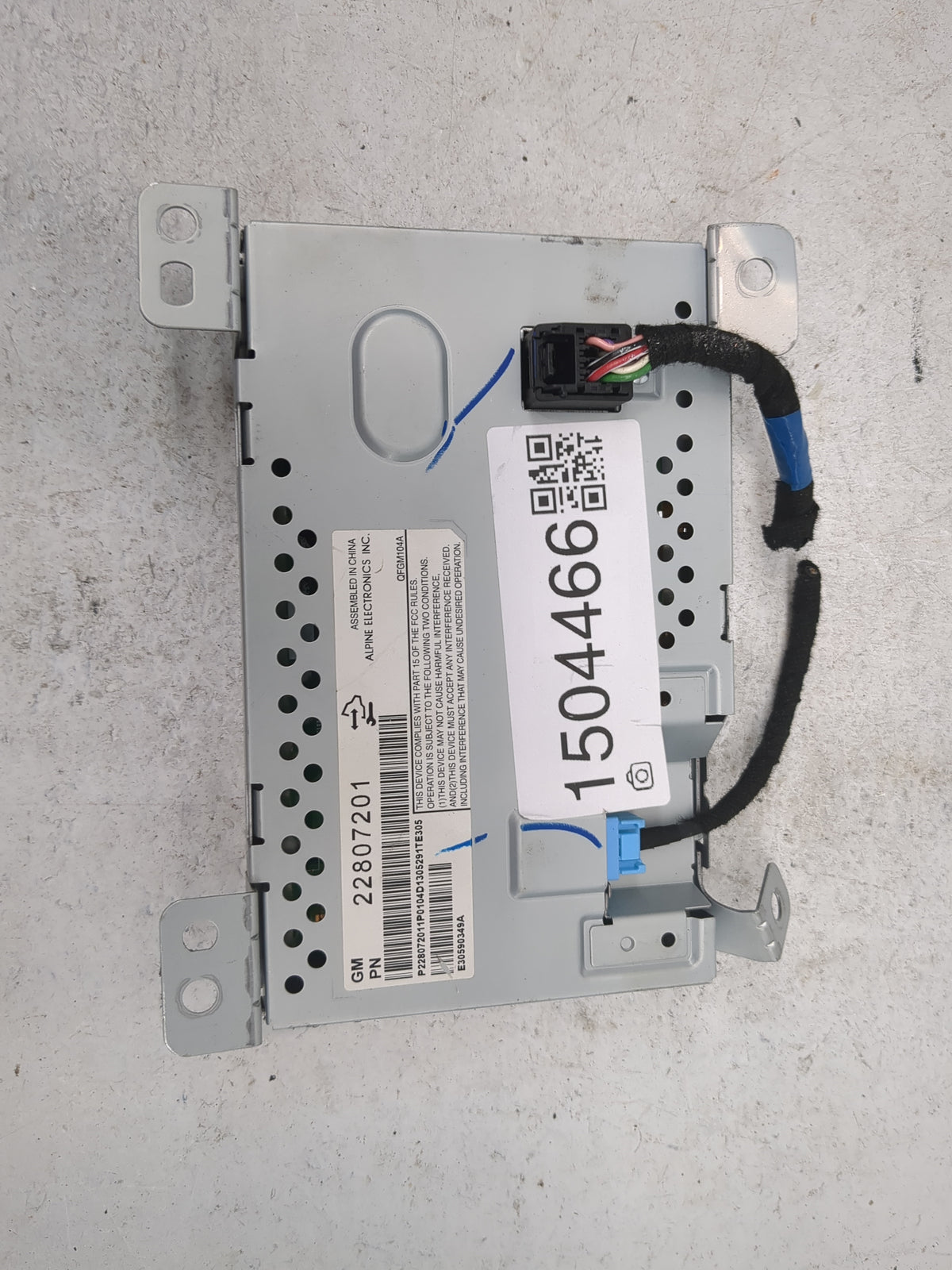 2012-2017 Chevrolet Equinox Information Radio Display Screen 1504466 - Oemusedautoparts1.com