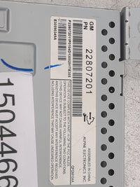 2012-2017 Chevrolet Equinox Information Radio Display Screen 1504466 - Oemusedautoparts1.com