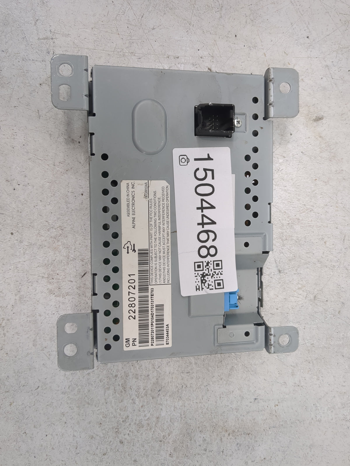 2012-2017 Chevrolet Equinox Information Radio Display Screen 1504468 - Oemusedautoparts1.com