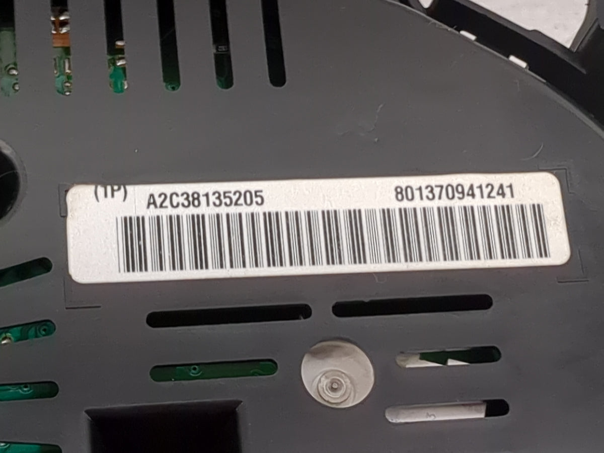 2013-2017 Chevrolet Equinox Instrument Cluster Speedometer Gauges P/N:A2C38135205 801370941241 Miles:89K Fits OEM Used Auto 