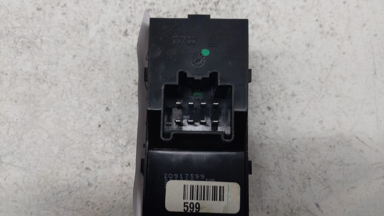 2010-2017 Chevrolet Equinox Master Power Window Switch Replacement Driver Side Left P/N:25983673 25946838 Fits OEM Used Auto