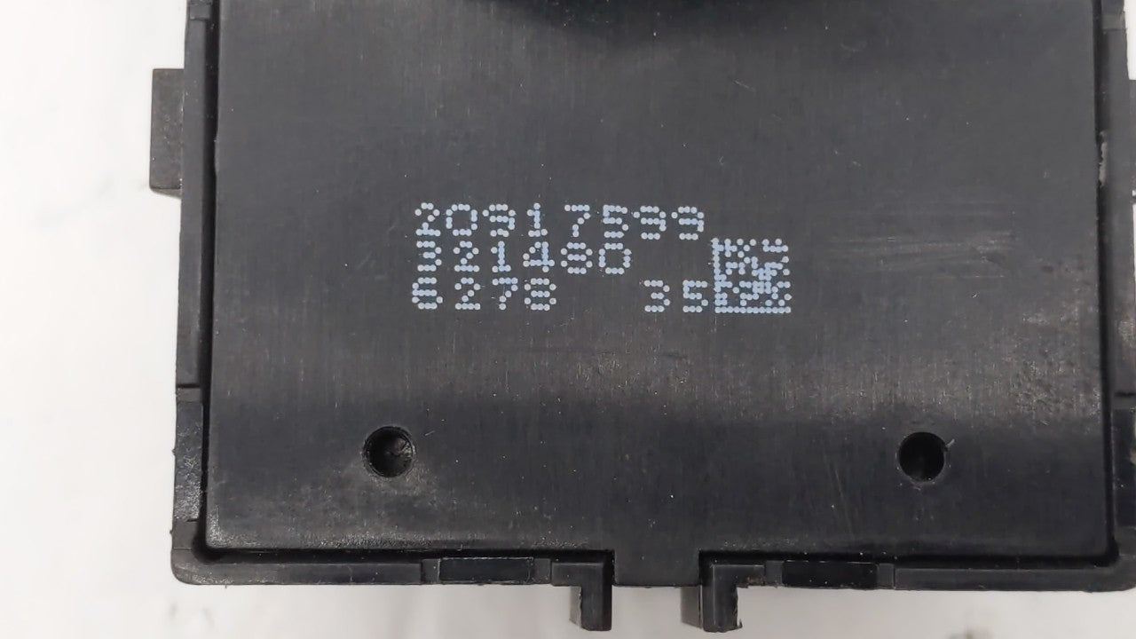 2010-2017 Chevrolet Equinox Master Power Window Switch Replacement Driver Side Left P/N:25983673 25946838 Fits OEM Used Auto