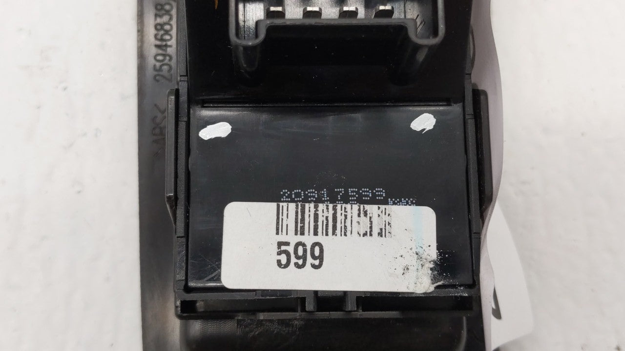 2010-2017 Chevrolet Equinox Master Power Window Switch Replacement Driver Side Left P/N:25983673 25946838 Fits OEM Used Auto