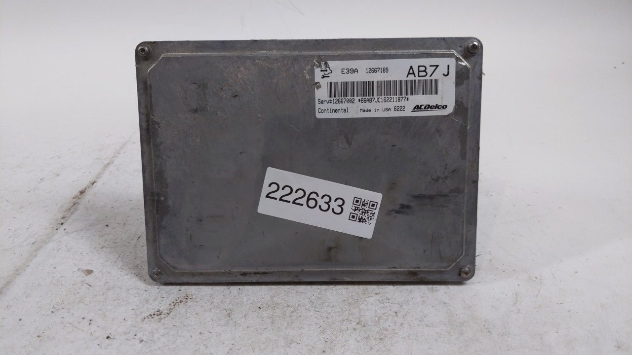 2017 Chevrolet Equinox PCM Engine Control Computer ECU ECM PCU OEM P/N:12666068 12667002, 12666070 Fits Fits 2018 2019 2020 