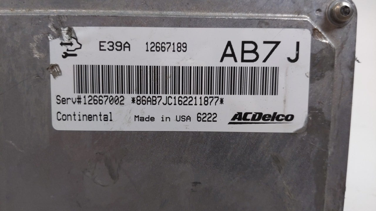 2017 Chevrolet Equinox PCM Engine Control Computer ECU ECM PCU OEM P/N:12666068 12667002, 12666070 Fits Fits 2018 2019 2020 