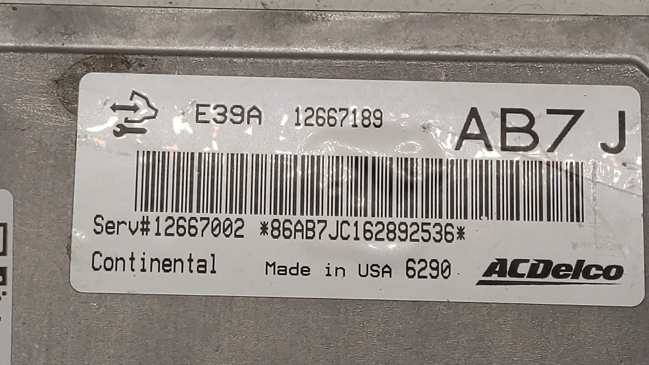 2017 Chevrolet Equinox PCM Engine Control Computer ECU ECM PCU OEM P/N:12666068 12667002, 12666070, 12667189 Fits Fits 2018 