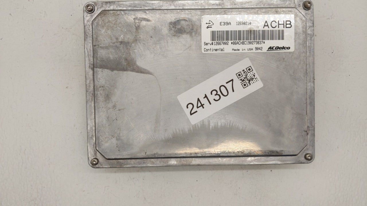 2017 Chevrolet Equinox PCM Engine Control Computer ECU ECM PCU OEM P/N:12666068 12667002, 12666070, 12667189 Fits Fits 2018 