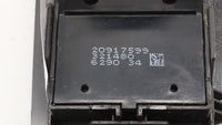 2010-2017 Chevrolet Equinox Master Power Window Switch Replacement Driver Side Left P/N:25983673 25946838 Fits OEM Used Auto