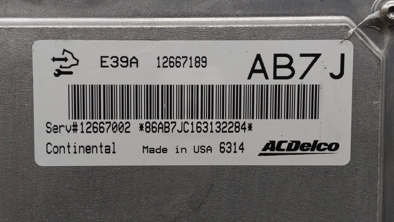 2017 Chevrolet Equinox PCM Engine Control Computer ECU ECM PCU OEM P/N:12666068 12667002, 12666070, 12667189 Fits Fits 2018 