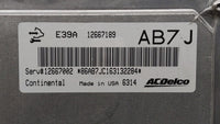 2017 Chevrolet Equinox PCM Engine Control Computer ECU ECM PCU OEM P/N:12666068 12667002, 12666070, 12667189 Fits Fits 2018 