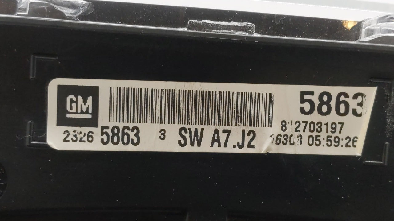 2013-2017 Chevrolet Equinox Instrument Cluster Speedometer Gauges P/N:23229480 22956682 Fits Fits 2013 2014 2015 2016 2017 O