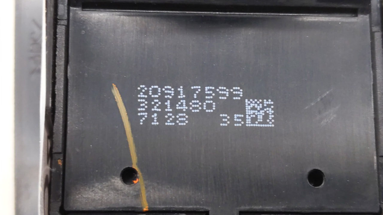 2010-2017 Chevrolet Equinox Master Power Window Switch Replacement Driver Side Left P/N:20846189 25946838 Fits OEM Used Auto