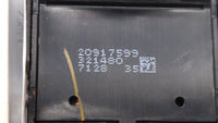 2010-2017 Chevrolet Equinox Master Power Window Switch Replacement Driver Side Left P/N:20846189 25946838 Fits OEM Used Auto