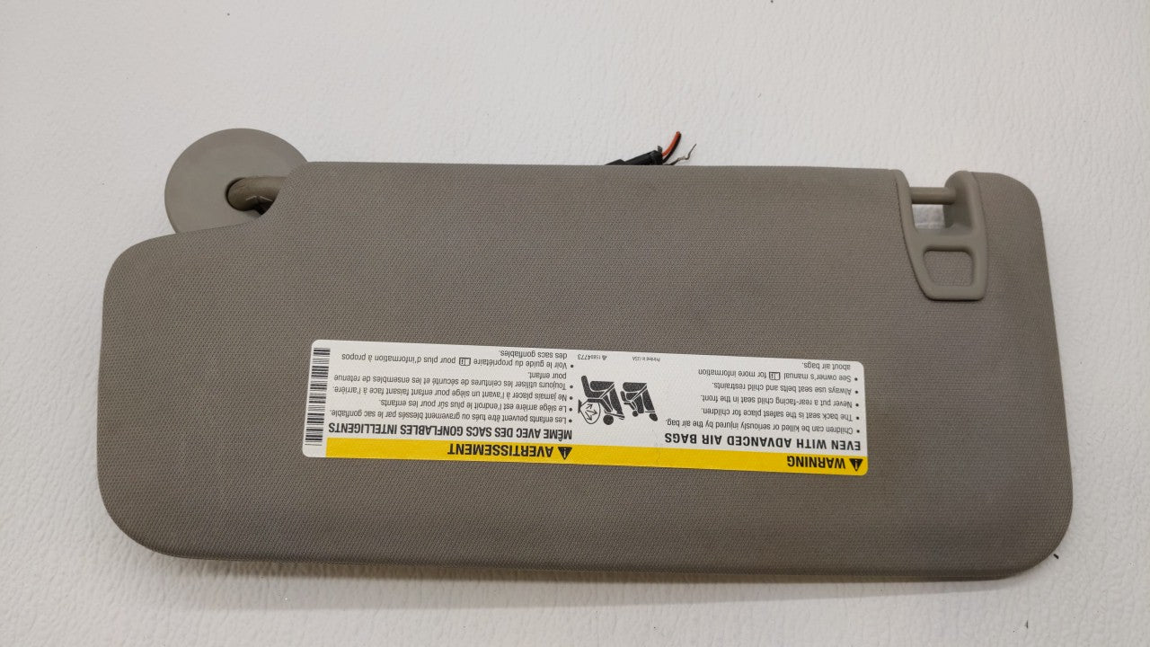 2010-2017 Chevrolet Equinox Sun Visor Shade Replacement Passenger Right Mirror Fits Fits 2010 2011 2012 2013 2014 2015 2016 