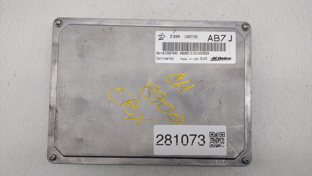2017 Chevrolet Equinox PCM Engine Control Computer ECU ECM PCU OEM P/N:12666068 12667002, 12666070, 12667189 Fits Fits 2018 