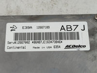 2017 Chevrolet Equinox PCM Engine Control Computer ECU ECM PCU OEM P/N:12667002 12667000, 12670801, 12694743 Fits Fits 2018 