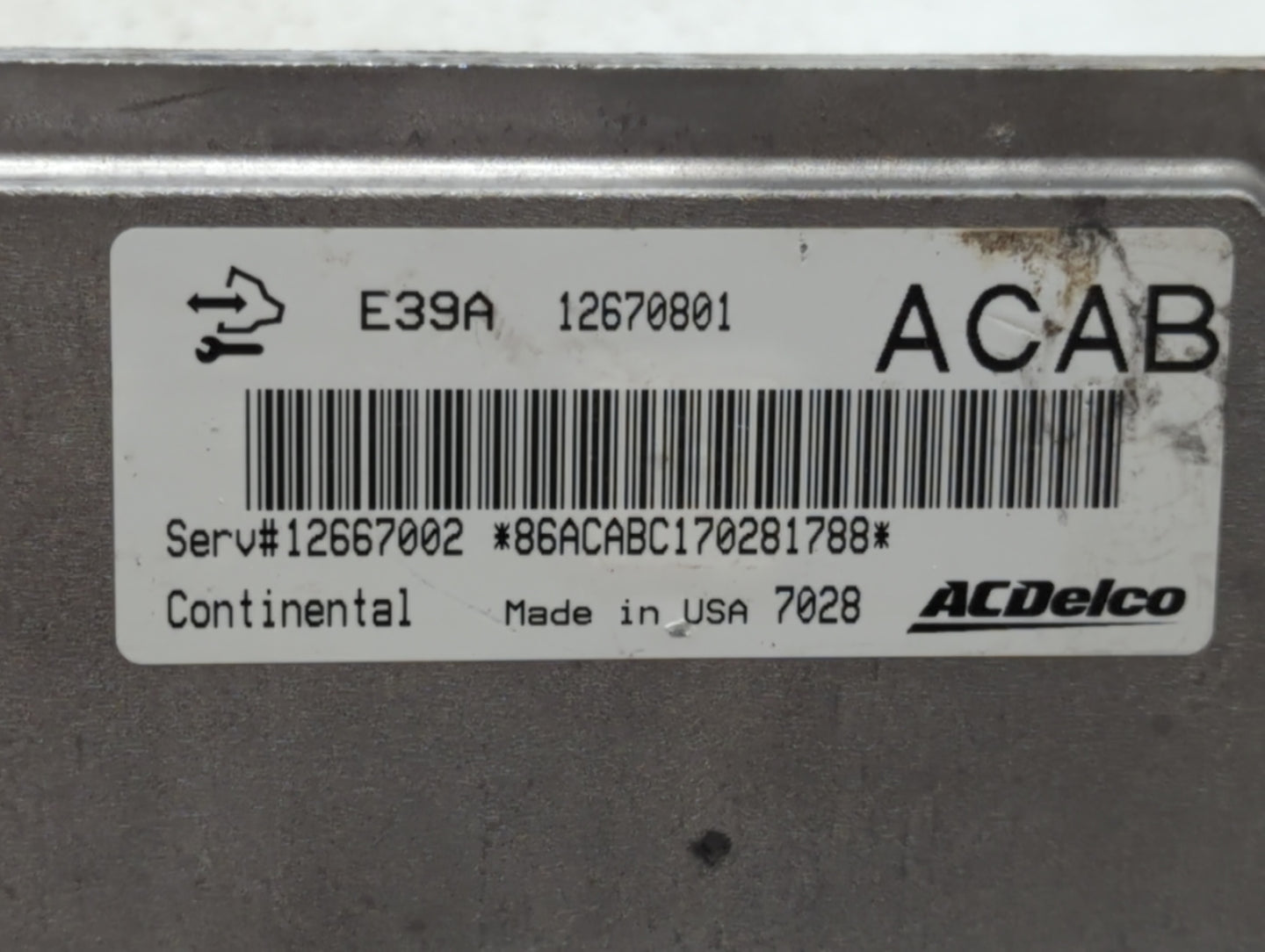 2017 Chevrolet Equinox PCM Engine Control Computer ECU ECM PCU OEM P/N:12667002 12667000, 12670801, 12694743 Fits Fits 2018 