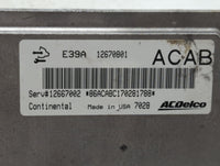 2017 Chevrolet Equinox PCM Engine Control Computer ECU ECM PCU OEM P/N:12667002 12667000, 12670801, 12694743 Fits Fits 2018 