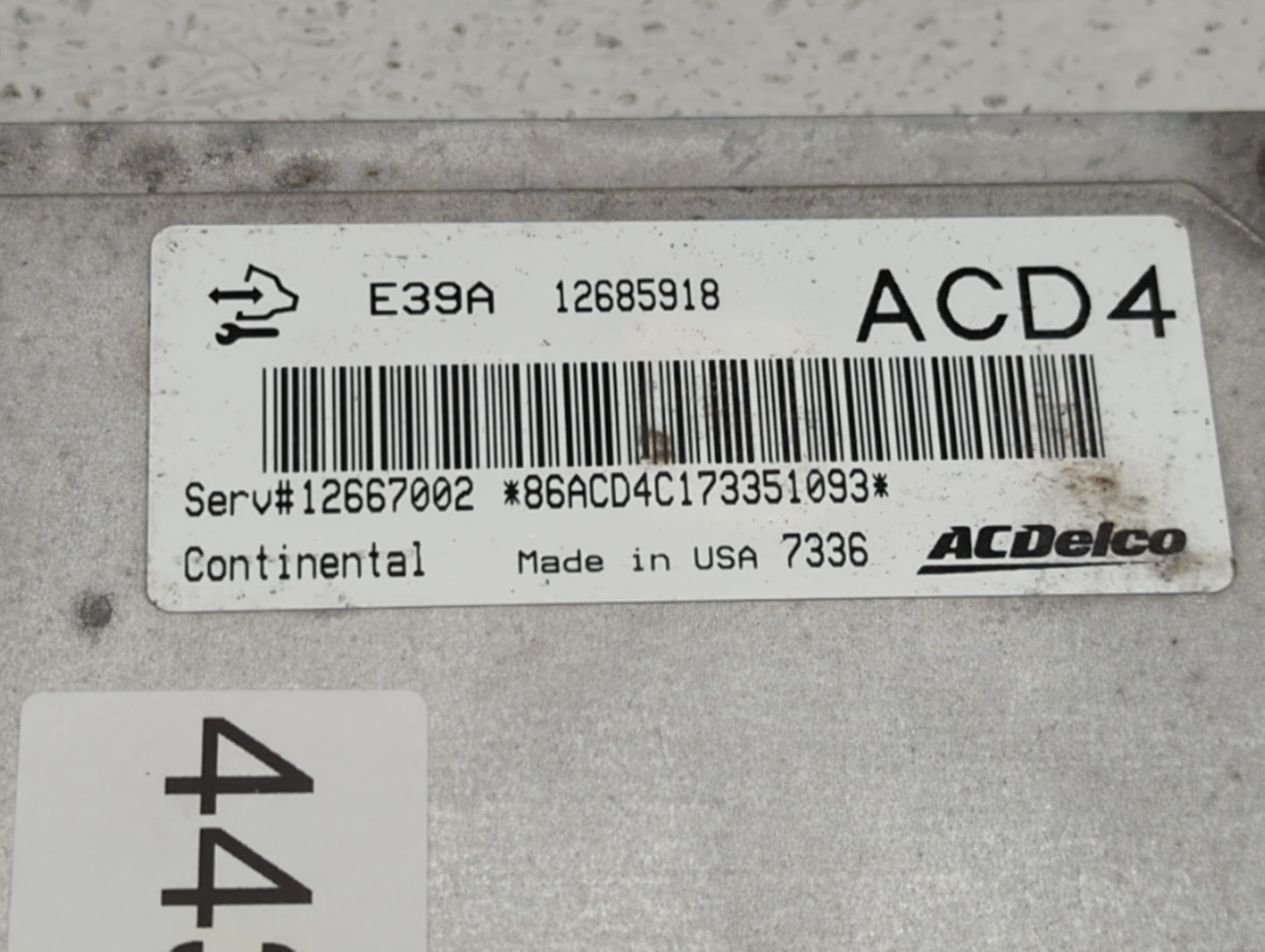 2017 Chevrolet Equinox PCM Engine Control Computer ECU ECM PCU OEM P/N:12667002 12685918, 12667189 Fits Fits 2018 2019 2020 
