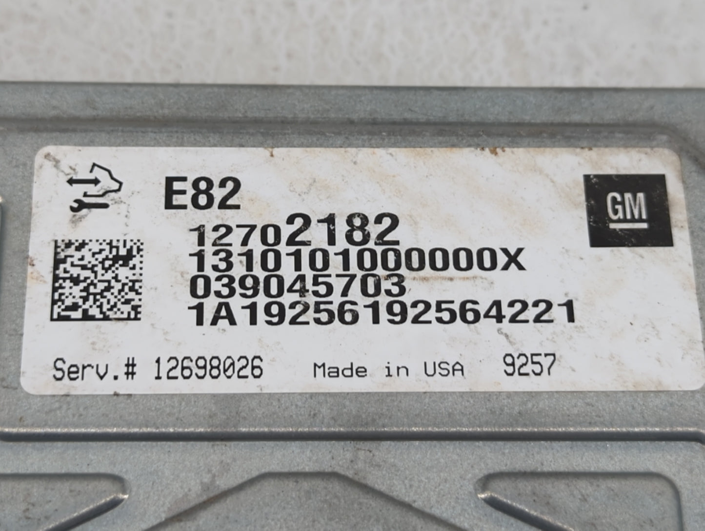 2017 Chevrolet Equinox PCM Engine Control Computer ECU ECM PCU OEM P/N:12698026 12702182, 12667189 Fits Fits 2018 2019 2020 