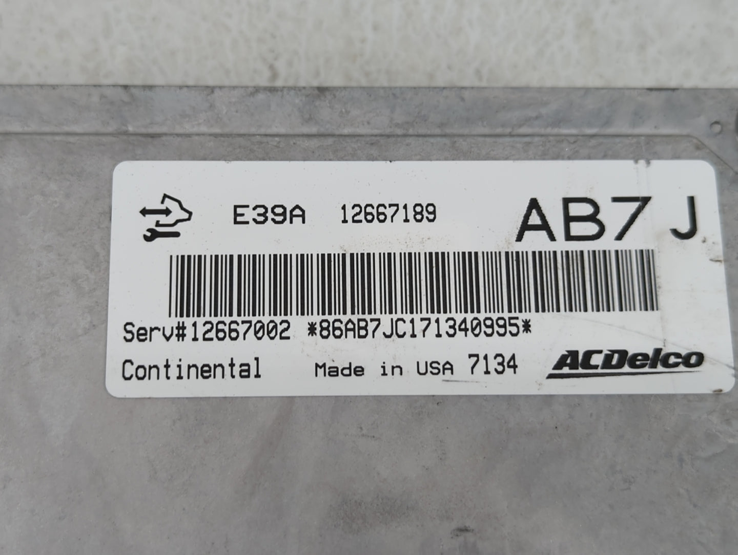 2017 Chevrolet Equinox PCM Engine Control Computer ECU ECM PCU OEM P/N:12667189 12667002, 12685918 Fits Fits 2018 2019 2020 