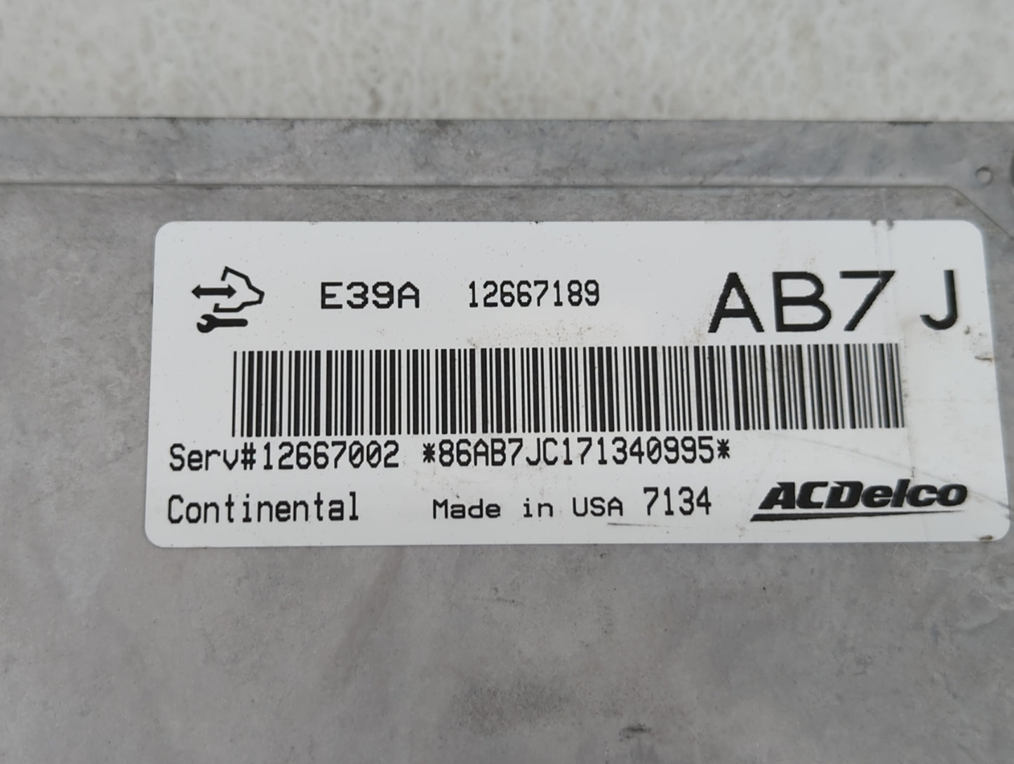 2017 Chevrolet Equinox PCM Engine Control Computer ECU ECM PCU OEM P/N:12667189 12667002, 12685918 Fits Fits 2018 2019 2020 