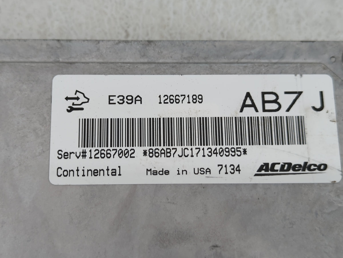 2017 Chevrolet Equinox PCM Engine Control Computer ECU ECM PCU OEM P/N:12667189 12667002, 12685918, 12670801 Fits 2018 2019 