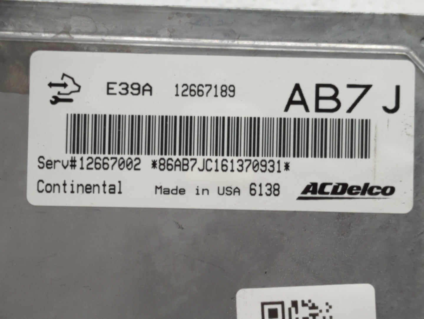 2017 Chevrolet Equinox PCM Engine Control Computer ECU ECM PCU OEM P/N:12667002 12667189, 12680210 Fits Fits 2018 2019 2020 