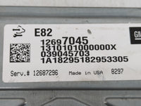 2017 Chevrolet Equinox PCM Engine Control Computer ECU ECM PCU OEM P/N:12687296 12697045, 12667002 Fits Fits 2018 2019 2020 
