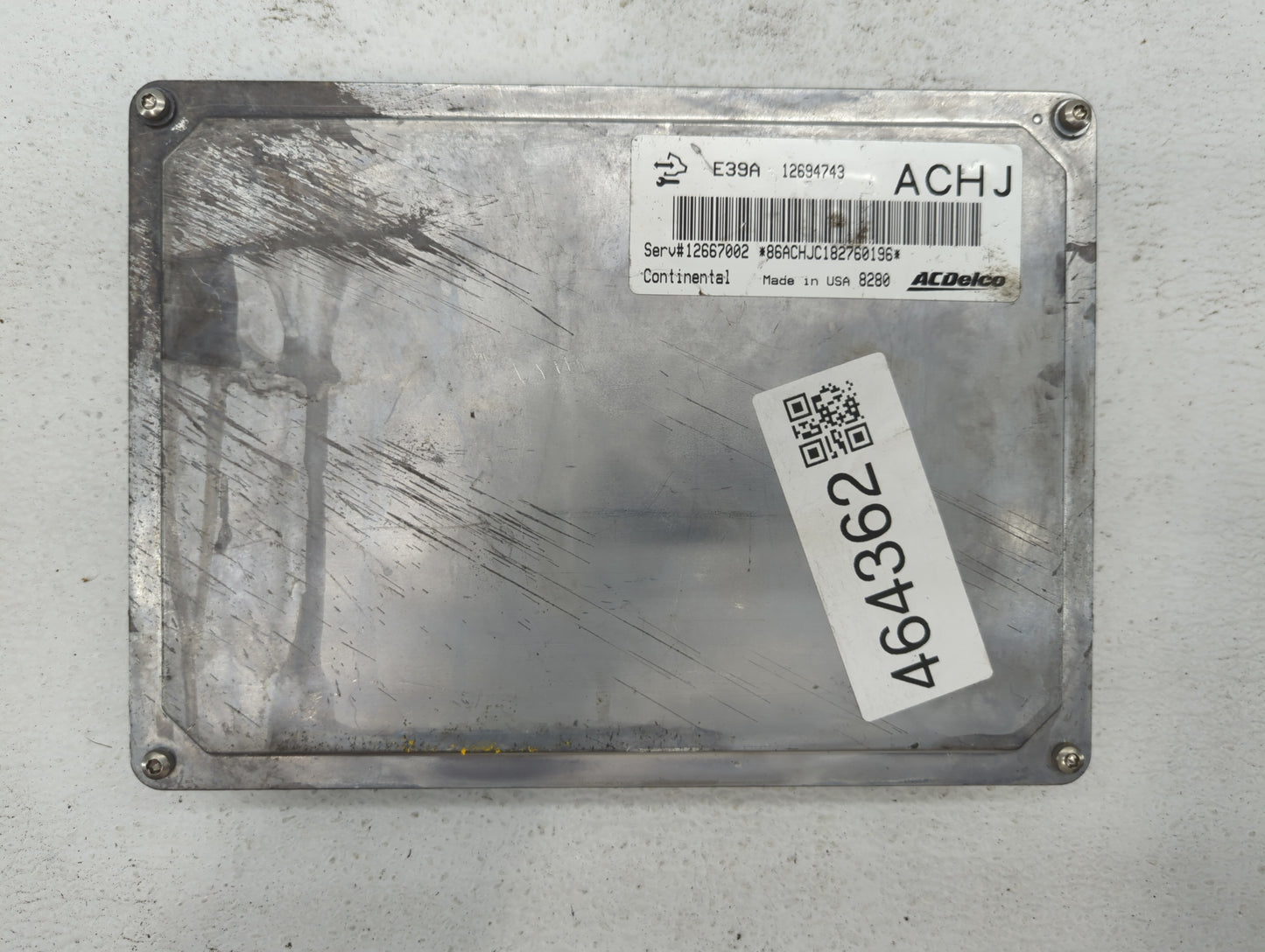 2017 Chevrolet Equinox PCM Engine Control Computer ECU ECM PCU OEM P/N:12667002 12694743, 12687296 Fits Fits 2018 2019 2020 