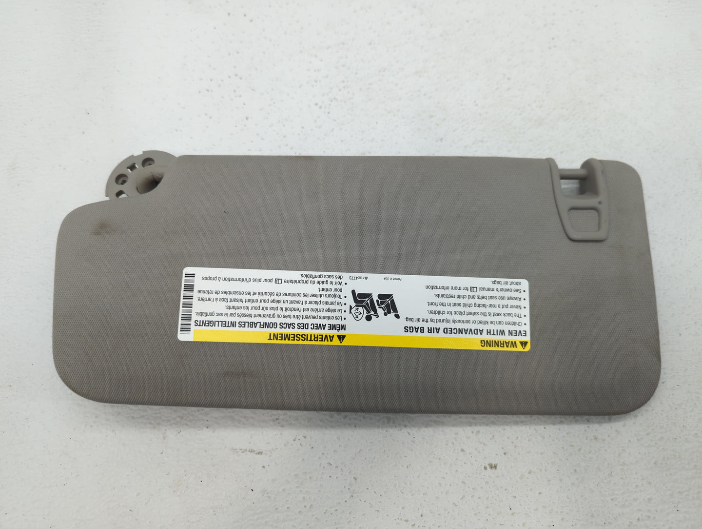 2010-2017 Chevrolet Equinox Sun Visor Shade Replacement Passenger Right Mirror Fits Fits 2010 2011 2012 2013 2014 2015 2016 