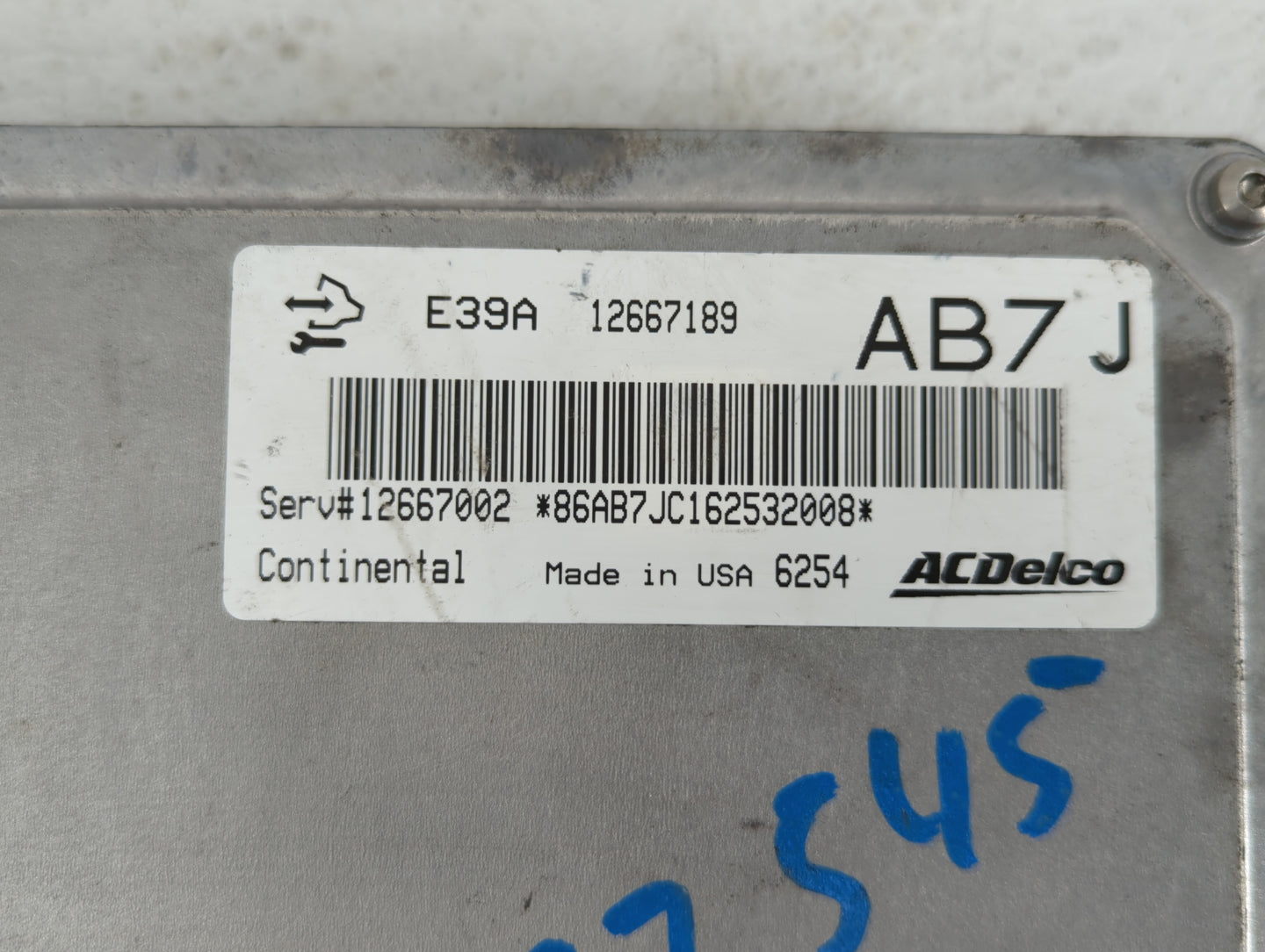2017 Chevrolet Equinox PCM Engine Control Computer ECU ECM PCU OEM P/N:12667189 12708794, 12719362 Fits Fits 2018 2019 2020 