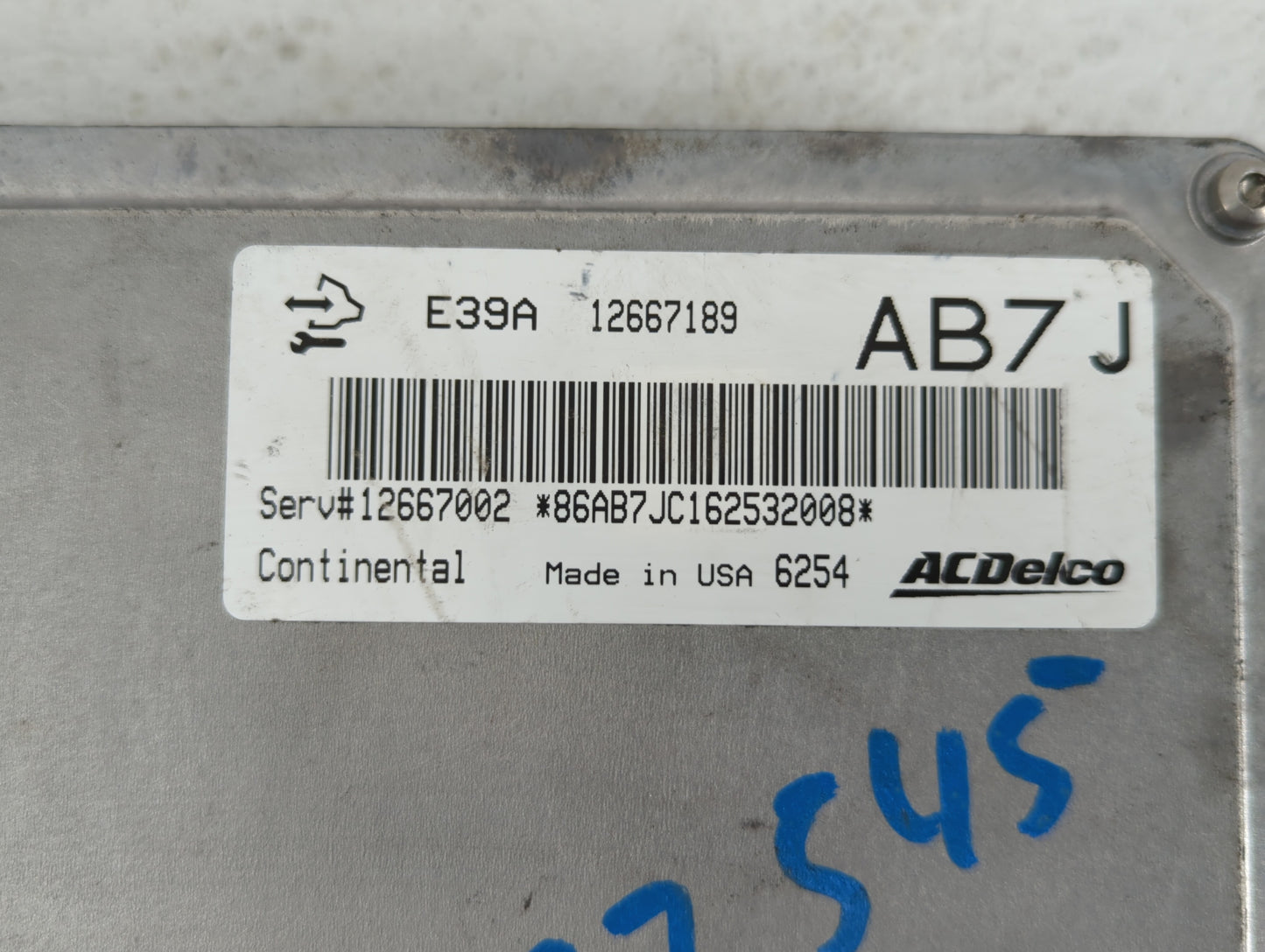 2017 Chevrolet Equinox PCM Engine Control Computer ECU ECM PCU OEM P/N:12667189 12708794, 12719362 Fits Fits 2018 2019 2020 
